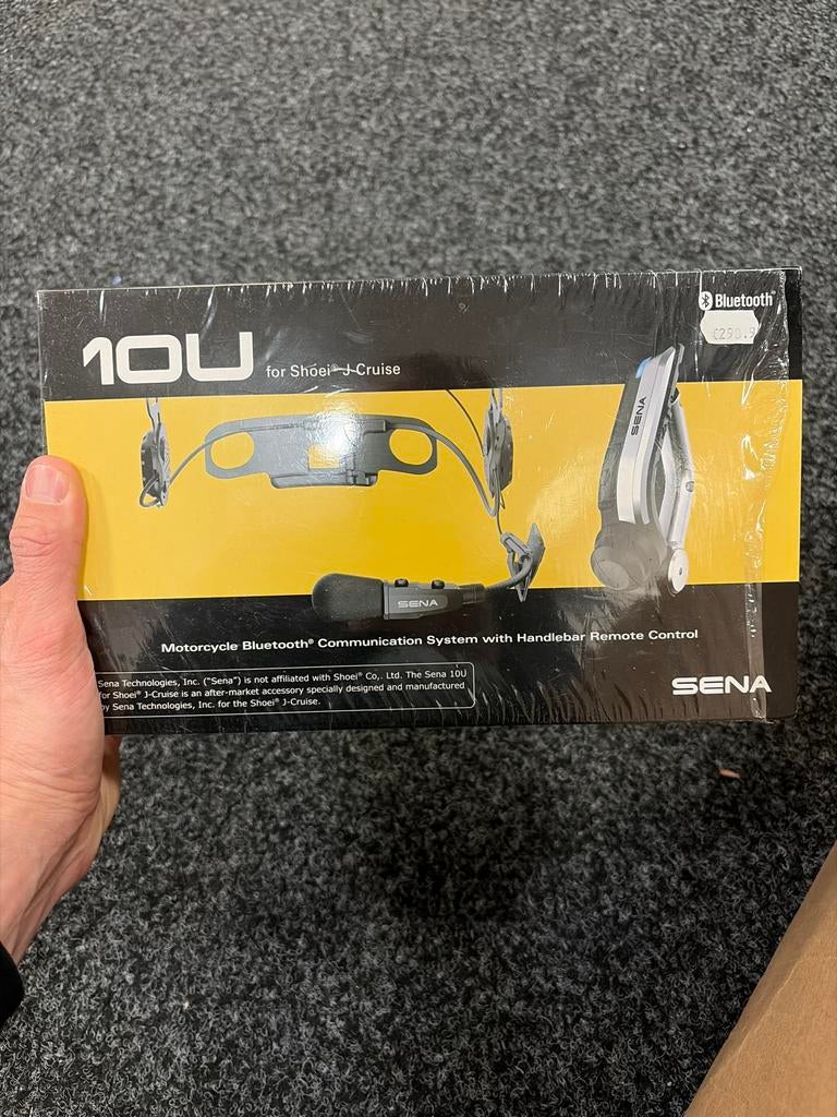 Sena 10U Bluetooth Communicatiesysteem voor Shoei J-Cruise, Ophalen, Nieuw