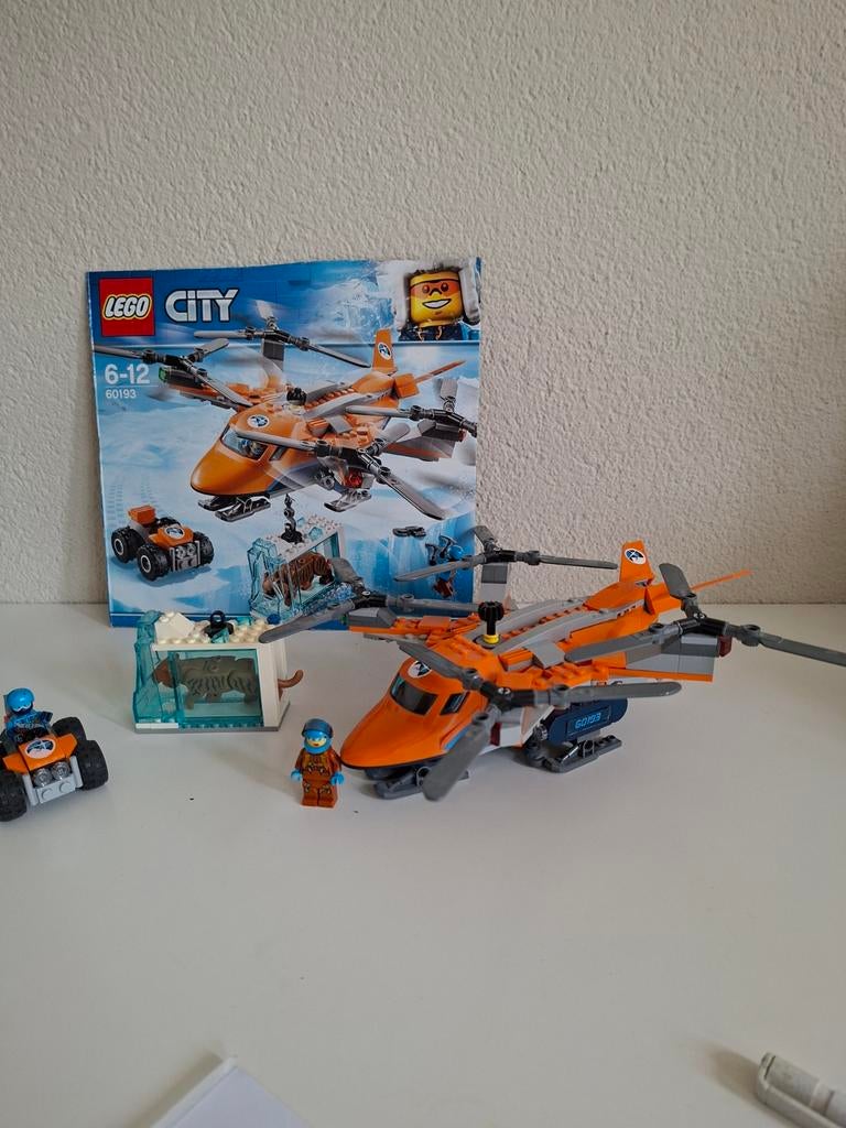 Lego City 60193 Arctische luchttransport, Ophalen of Verzenden, Zo goed als nieuw