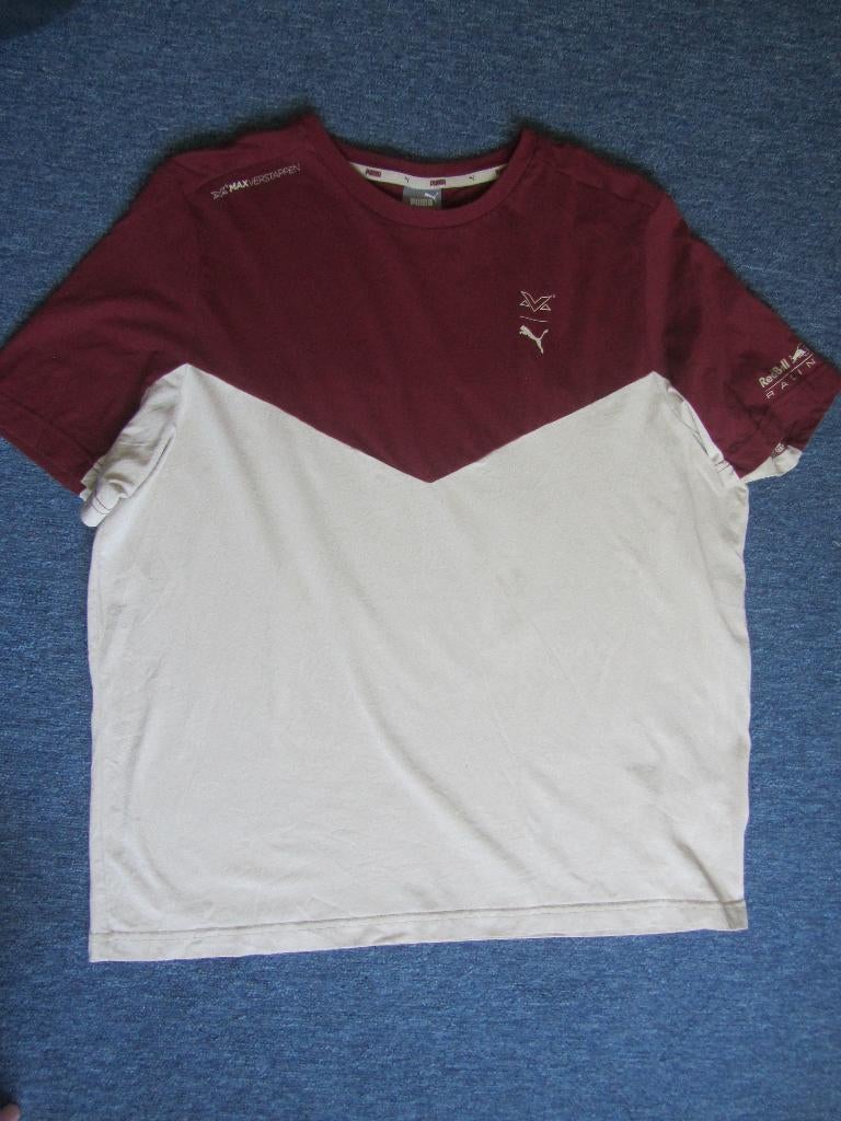 Max Verstappen T Shirt, origineel, maat XL, Puma, Puma, Beige, Maat 56/58 (XL), Ophalen of Verzenden