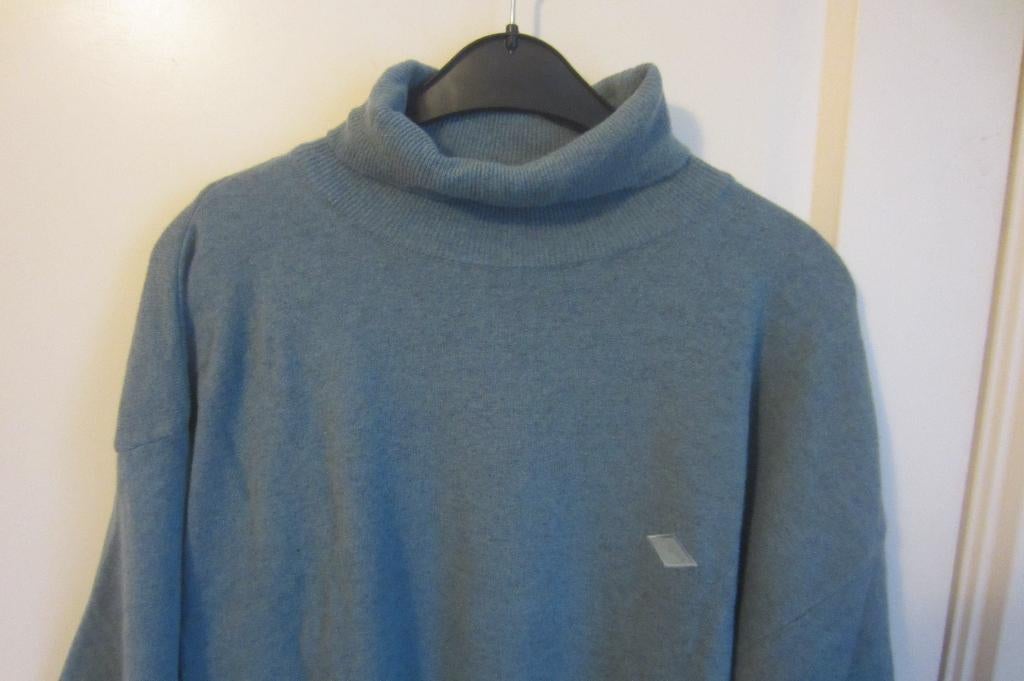 S. Oliver wollen heren coltrui - maat L - XL, Kleding | Heren, Ophalen of Verzenden, Zo goed als nieuw, Groen, Maat 56/58 (XL)