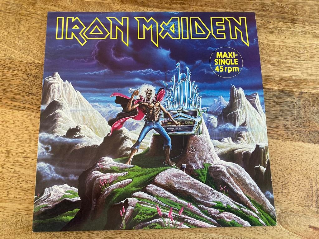 IRON MAIDEN Run To The Hills 12” vinyl 1985, Ophalen of Verzenden