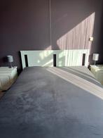 IKEA SONGESAND bedframe 160x200 met 4 lades + matrassen, Huis en Inrichting, Slaapkamer | Bedden, Ophalen, Gebruikt, Wit, Tweepersoons