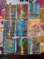 Zeldzame Pokémon GX en V kaarten - Glanzende collectie, Ophalen of Verzenden, Zo goed als nieuw, Meerdere kaarten, Foil