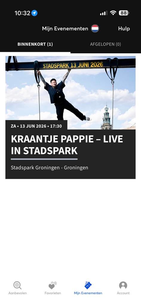4x Kraantje Pappie - LIVE in stadspark 13 juni 2026, Tickets en Kaartjes, Drie personen of meer