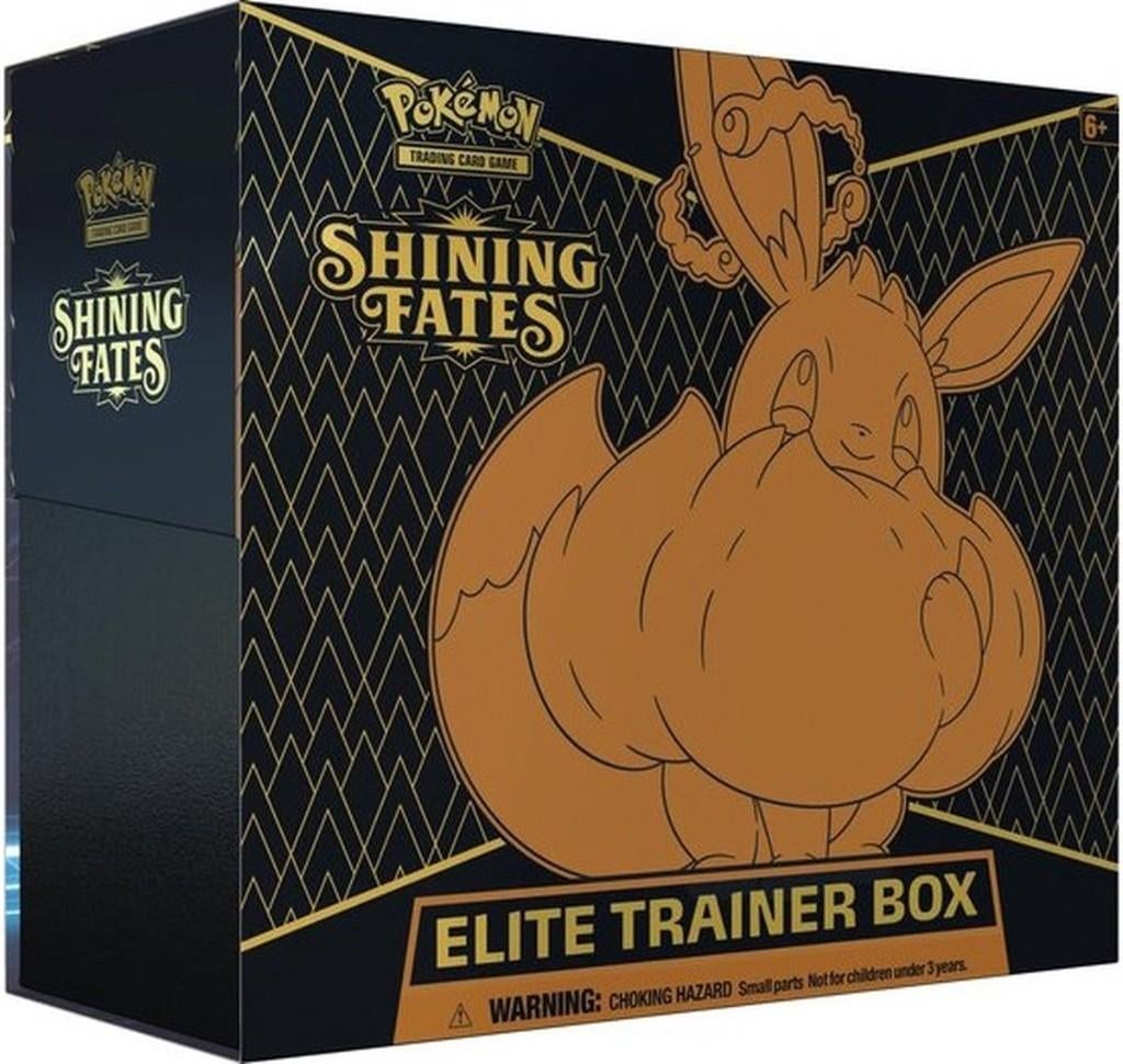 Pokémon Shining Fates Elite Trainer Box, Hobby en Vrije tijd, Verzamelkaartspellen | Pokémon, Ophalen of Verzenden, Nieuw, Boosterbox