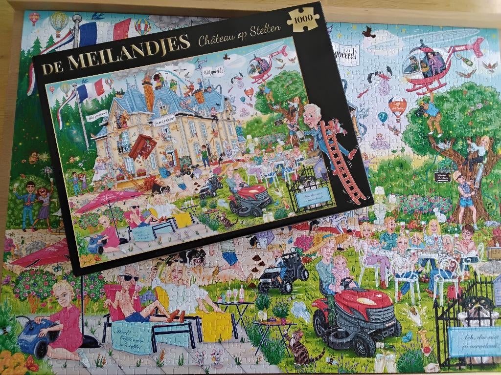 Puzzel 1000 stukjes, Ophalen, 500 t/m 1500 stukjes, Zo goed als nieuw, Legpuzzel