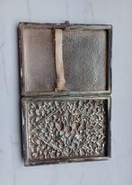 Zware Massief Zilveren Tabaksdoos / Sigarettendoos € 165, Verzamelen, Ophalen