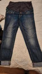 Zwangerschaps spijkerbroek maat 42 - H&M Mama, Kleding | Dames, Positiekleding, Ophalen, Blauw, Maat 42/44 (L), Zo goed als nieuw