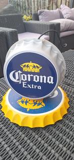 Corona Extra Lichtbak Lamp Bierdop Vanger Magneet Mancave, Ophalen, Lichtbak of (neon) lamp