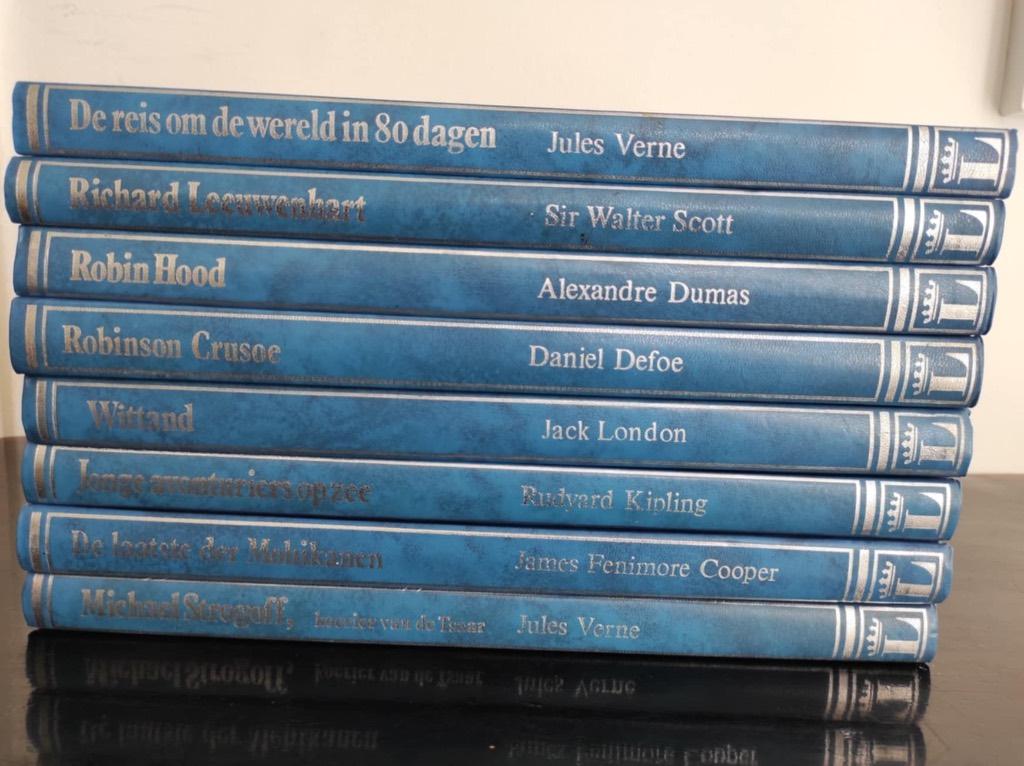 Lekturama Wereldberoemde jeugdboeken set van 8, Ophalen of Verzenden, Zo goed als nieuw