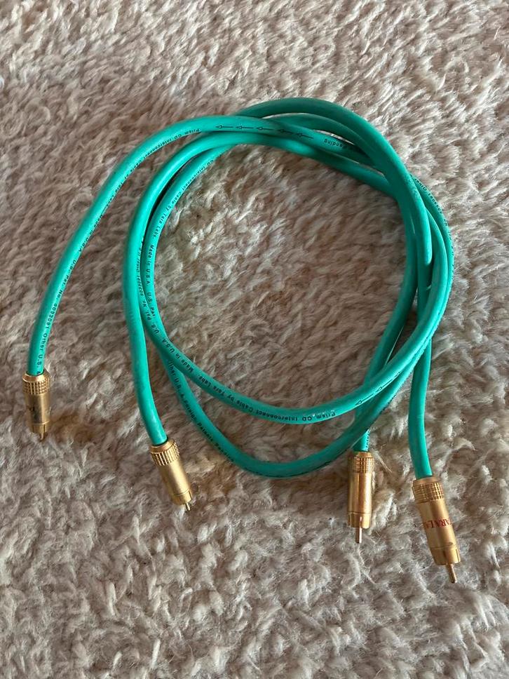 Tara Labs Prism CD Interconnect Kabels - Hoge Kwaliteit, Audio, Tv en Foto, Audiokabels en Televisiekabels, Gebruikt, Interlink-kabel