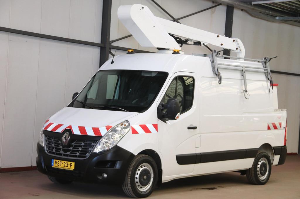 Renault Master AUTOHOOGWERKER 12 METER NACELLE FRANCE ELEVAT, Voorwielaandrijving, Stof, Gebruikt, Euro 6