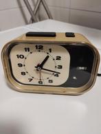 Vintage jaren zeventig ESGE electrische alarm wekkerklok, Ophalen of Verzenden