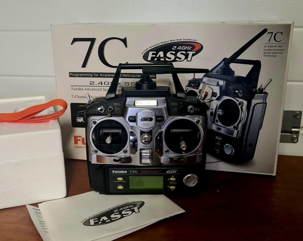 Futaba 7C FASST zender 2.4ghz, Ophalen of Verzenden, Gebruikt