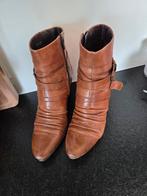 Dames enkellaarsjes 41, Bruin, Lage of Enkellaarzen, Ophalen of Verzenden, Gedragen