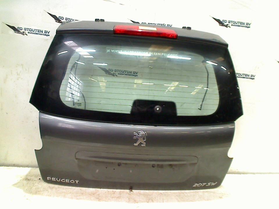 Achterklep Peugeot 207 SW (WE/WU) (2007-06/2013-10), Kontakt-peugeot@peugeot.com, Gebruikt, Peugeot Deutschland GmbH, Bahnhofsplatz, Rüsselsheim 65423, , Duitsland