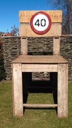 Te huur grote stoel 2,50m voor 40 jaar/jarige in Ootmarsum, Ophalen, Gebruikt, Verjaardag