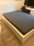 Ikea Malm bedframe 140x200 incl. matras!, Huis en Inrichting, Slaapkamer | Bedden, Ophalen, Gebruikt, Overige kleuren, Tweepersoons