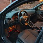 Audi A3 2.0 Tfsi Sportback Quattro 147KW 2007 Grijs, Stof, Zwart, 4 cilinders, 1984 cc