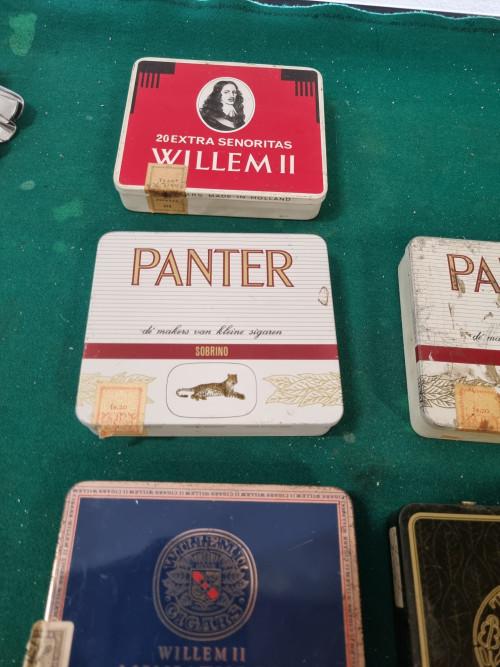 Sigarenblikjes panter lapaz, Verzamelen, Blikken, Ophalen of Verzenden