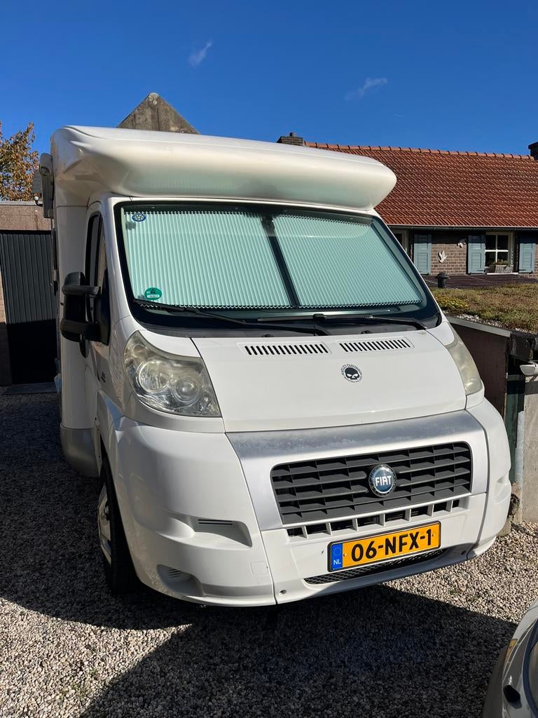 Mooie Fiat Ducato Camper Elnagh 130 multijet, Ringverwarming, Fiat, Koelkast, Treinzit