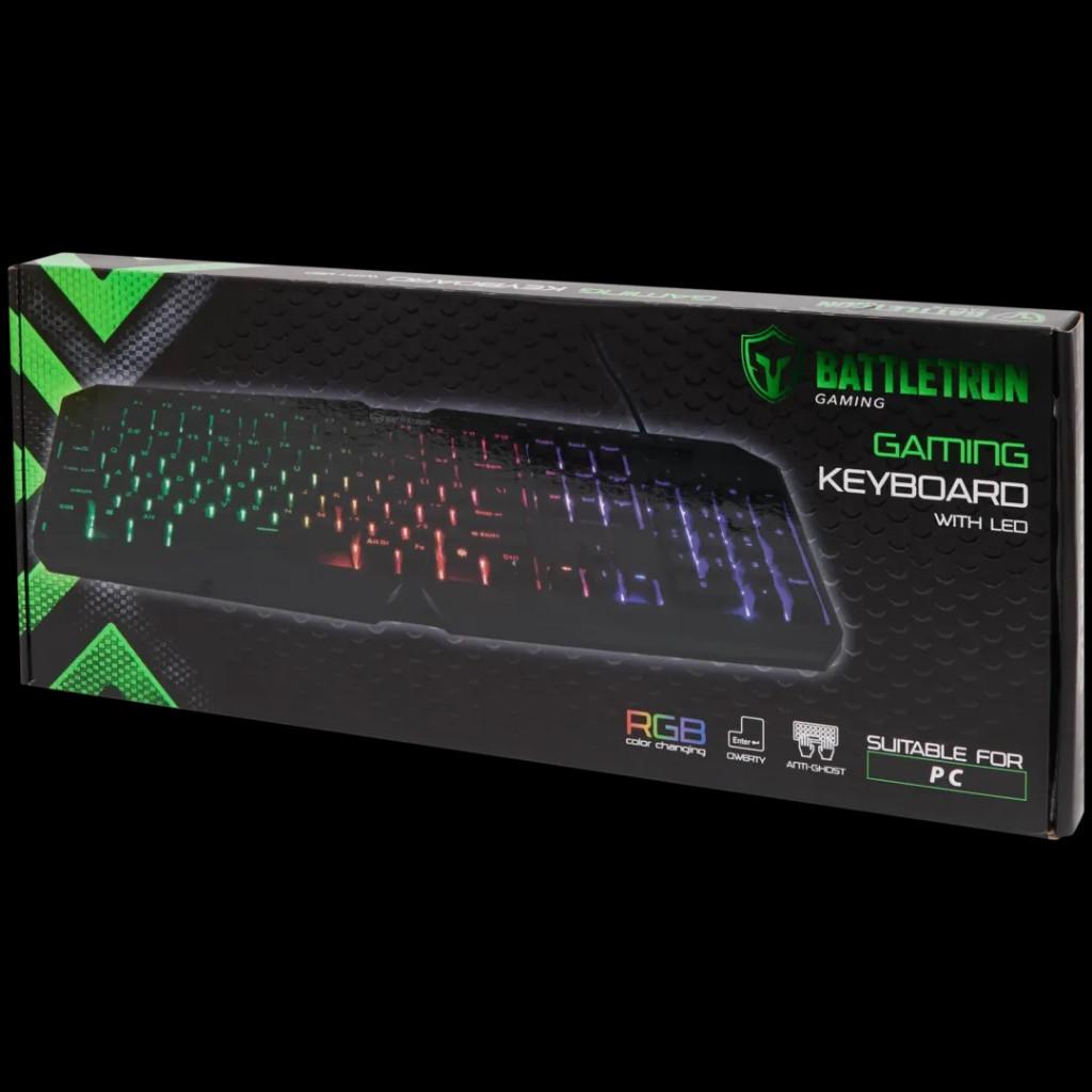 Battletron toetsenbord Met licht, Computers en Software, Toetsenborden, Ophalen, Nieuw, Qwerty, BATTLETRON