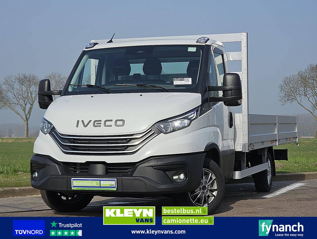 IVECO DAILY 35S16 3.0l open-laadbak xl, Auto's, Gebruikt, Euro 6, Iveco, Wit