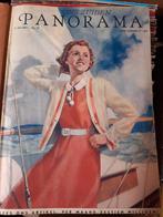 Panorama gebonden 2e helft 1937 antiek, Ophalen of Verzenden, Gelezen