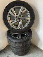 Polo r line velgen / 5x112 / goede banden /orgineel/, 16 inch, Ophalen of Verzenden, Band(en), 195 mm