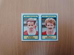 Panini Voetbal 84 #314 Bleuming en Ashcroft., Ophalen of Verzenden, Zo goed als nieuw, Ajax, Poster, Plaatje of Sticker