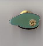 VN Vredesmacht Baret UN pin, Niet vindbaar, Niet vindbaar, Nederland, Embleem of Badge
