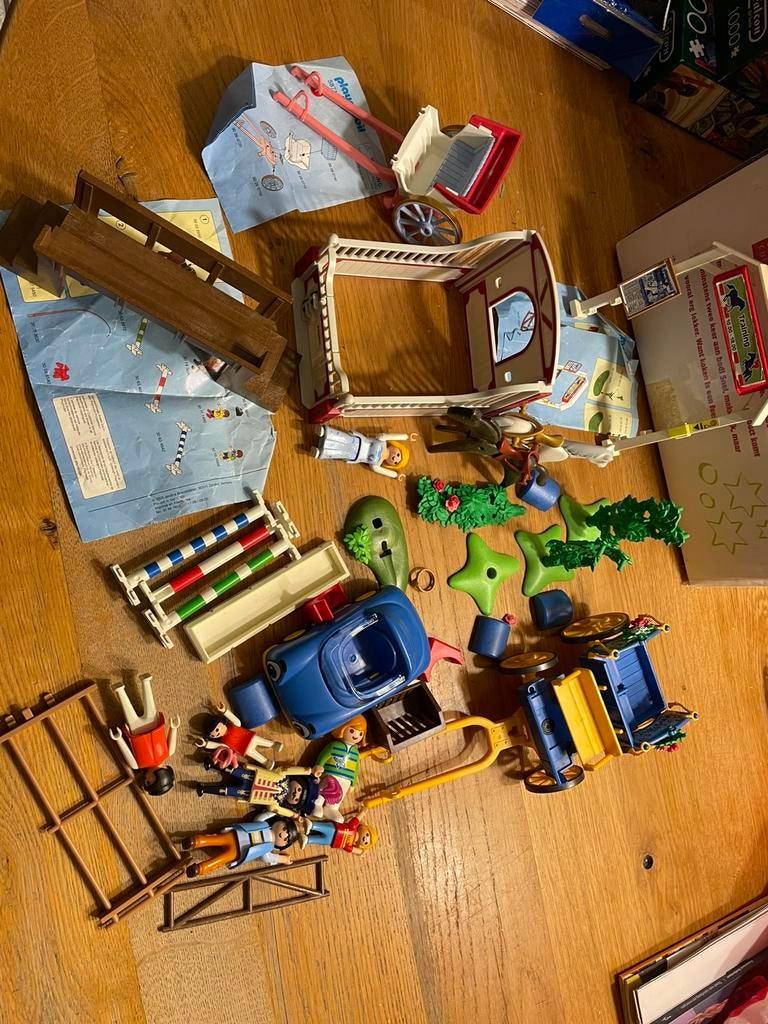 Playmobil paarden spullen, Ophalen of Verzenden, Gebruikt, Los playmobil