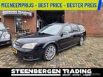 Ford Mondeo Wagon 3.0 V6 ST220 191.000KM/VOL OPTIES, Auto's, Voorwielaandrijving, Mondeo, Zwart, Handgeschakeld
