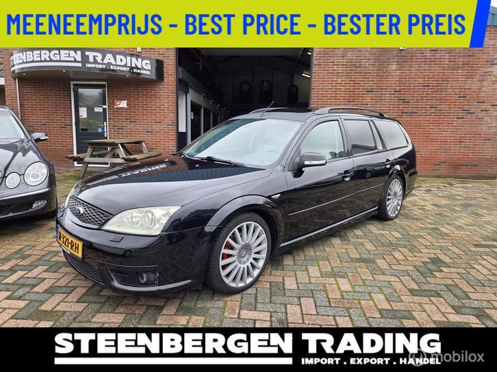 Ford Mondeo Wagon 3.0 V6 ST220 191.000KM/VOL OPTIES, Auto's, Ford, Bedrijf, Te koop, Mondeo, ABS, Airbags, Airconditioning, Alarm