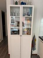 IKEA Billy/Oxberg Vitrinekast, Huis en Inrichting, Ophalen, 50 tot 100 cm, Zo goed als nieuw, 25 tot 50 cm