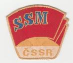 Embleem / patch Tsjechoslowakije - SSM (Socialistische Jeugd, Verzamelen, Ophalen of Verzenden, Overige soorten, Overige gebieden