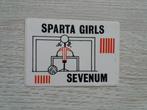 sticker SPARTA GIRLS te SEVENUM, Verzamelen, Ophalen of Verzenden, Zo goed als nieuw, Sport