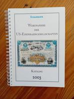 Wertpapiere der US-Eisenbahngessellschaften - Catalogus, Ophalen of Verzenden, Overige typen