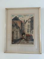 Hendrik de Laat - Schildering van Den Bosch, Antiek en Kunst, Kunst | Etsen en Gravures, Ophalen