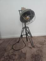 Industriële Tafellamp Light & living, Huis en Inrichting, Lampen | Tafellampen, Ophalen, Zo goed als nieuw, Minder dan 50 cm, Metaal