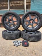 Orginele Yaris t-sport velgen + zgn Bridgestone zomerbanden, Ophalen, Zomerbanden