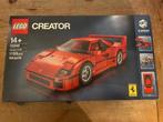 Lego Ferrari F40 10248 compleet, Ophalen of Verzenden, Zo goed als nieuw, Complete set, Lego