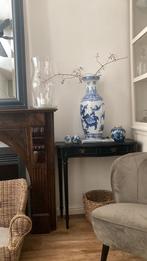 Chinese vaas, Huis en Inrichting, Ophalen of Verzenden, Zo goed als nieuw, 25 tot 50 cm, Rechthoekig