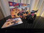LEGO Movie 2 Emmet & Lucy's Escape Buggy (70829) - Compleet!, Ophalen of Verzenden, Zo goed als nieuw, Complete set, Lego