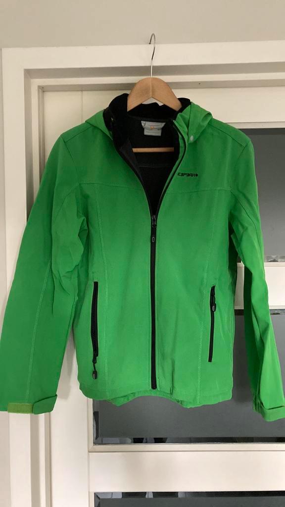 Softshell jas groen in maat 164 Icepeak, Kinderen en Baby's, Kinderkleding | Maat 164, Zo goed als nieuw, Jongen of Meisje, Jas