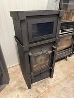 Beaufort 6 kw met oven, Ophalen, Gebruikt, Houtkachel, Vrijstaand
