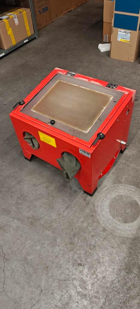 HBM Verticale Zandstraal Cabine, Doe-het-zelf en Verbouw, Gereedschap | Overige machines, Ophalen of Verzenden