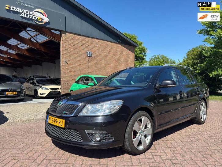 Skoda Octavia Combi 2.0 TFSI RS Automaat Opendak stoelver, Auto's, Skoda, Bedrijf, Te koop, Octavia, ABS, Airbags, Airconditioning