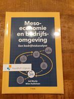 W. Hulleman - Meso economie en bedrijfsomgeving, Boeken, W. Hulleman; A. Marijs, Economie, Ophalen of Verzenden, Zo goed als nieuw