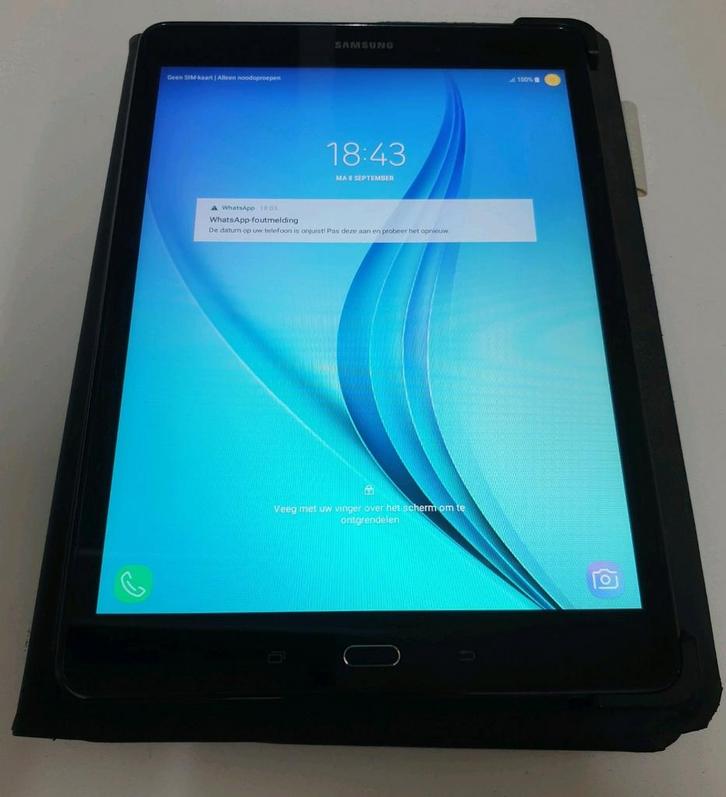 Samsung galaxy tab a 9.7 in nieuwstaat accu 100 %, Computers en Software, Android Tablets, Gebruikt, 10 inch, 16 GB, Gps, Ophalen of Verzenden